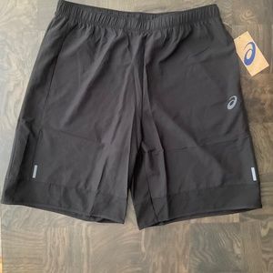 Asics Mens Sportswear Training Running Sports Perforated shorts Size Large